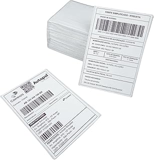 Etiqueta Térmica 10x15 (100x150) Resma 500 Unidades Serrilhada