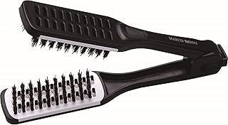 Marco Boni Escova Prancha De Cerâmica Dupla Altura 7963 Preta 1 Unidade
