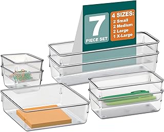 Acrimet Organizador Modular Kit com 7 Potes