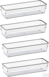 Acrimet Organizador Pote Retangular Grande