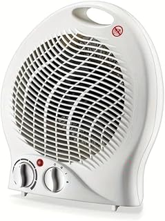 Aquecedor Elétrico 2 Em 1,2000w,220v, 12m², Branco