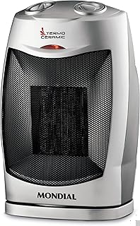 Aquecedor Termo Ceramic, Mondial, Preto/Prata, 1500W, 110V - A-05