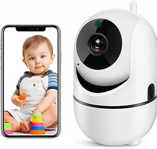 Camera Ip Wifi Giratória 1080p Estilo Babá Eletrônica Premium