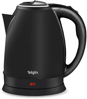 Chaleira Elétrica Elgin Inox Preta 220V