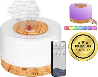 Difusor De Aromas, Umidificador De Ar Ultra-Sônico 500Ml