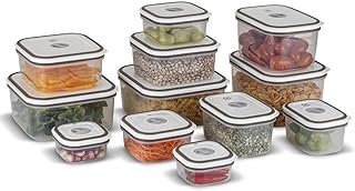 Electrolux, Pote Hermetico, 12 unidades, A23122901, cinza