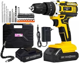 Furadeira e Parafusadeira de Impacto Sem Fio 21V