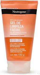 Gel de Limpeza Facial Neutrogena Deep Clean Intensive Grapefruit