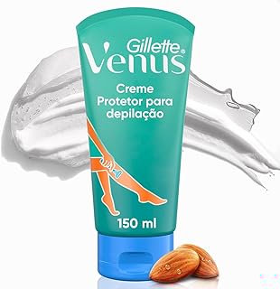 Gillette Venus Creme para Depilação com Óleo de Amêndoas, 150mL
