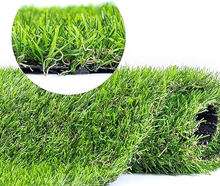 Grama Sintética 30mm Bicolor Soft Semelhante Natural - Por m2 (4m² - 2m x 2m)