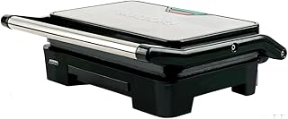 Grill Asteria Compact Mallory Grill multifunção, Luzes indicadoras de funcionamento, Alça com toque-frio e Trava de segurança 127V