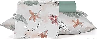 Jogo de Cama 100% Algodão Teka Diamante Casal