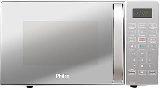 Micro-ondas Philco 20 Litros Limpa Fácil Espelhado Branco PMO23EB - 220V