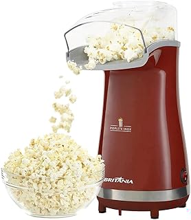 Pipoqueira Poplite Inox Vermelho 220V Britânia