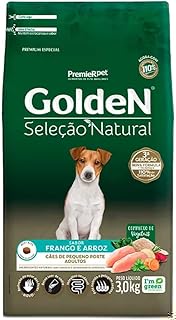 Premier Pet Ração Golden Seleção Natural Para Cães Adultos De Raças Pequenas Mini Bits 3Kg