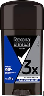 Rexona Clinical Antitranspirante Creme Clean 58g