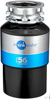 Triturador de Alimentos 56, 0,55 HP , Descarta os Resíduos Alimentares sem Sujeira, Fácil de Instalar e Silencioso - Insinkerator