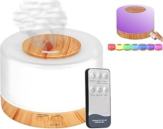 Umidificador De Ar Ultra-Sônico 500Ml, Difusor De Óleo Essencial