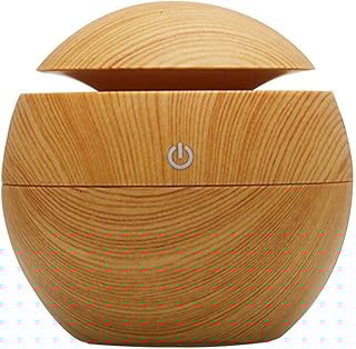 Umidificador Ultrassônico Usb Tipo Madeira Difusor aromas